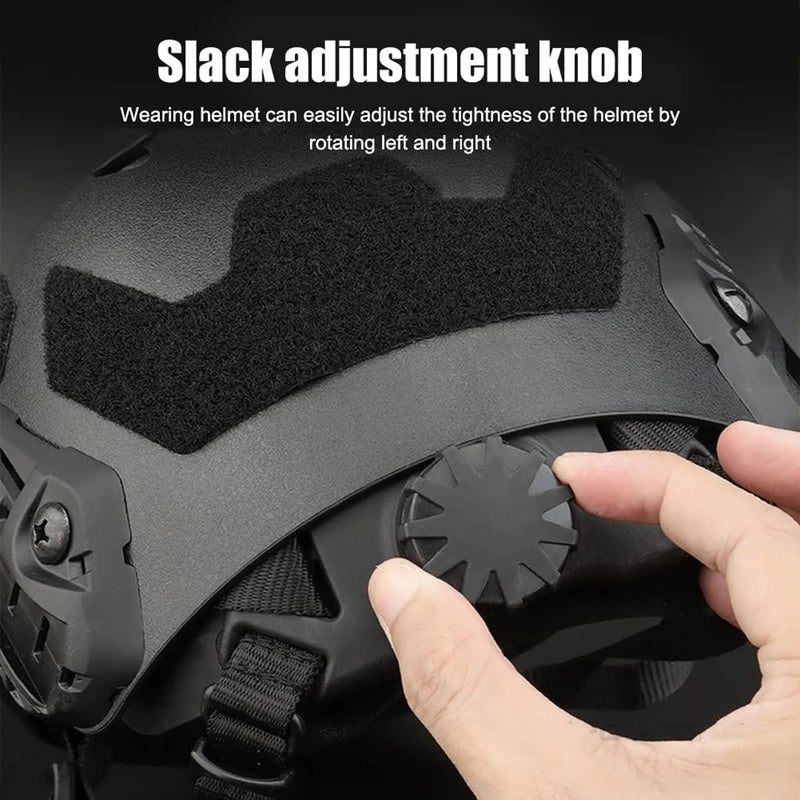AZB Tactical Helmet Strap Adjustable Chin Strap Inner Suspension System with Bolts and Screws for Tactical Fast MICH IBH Airsoft Helmets - Image 4